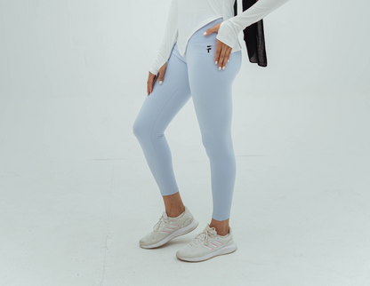 ULTRA SOFT ESSENTIAL LEGGINGS - Aqua Blue