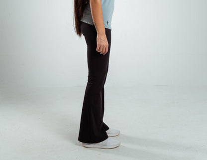 ULTRA SOFT PREMIUM FLARED PANTS - Black