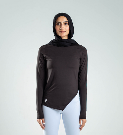 PERFORMANCE LONG SLEEVE TOP - Black